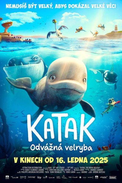 Plakát Katak: Odvážná velryba