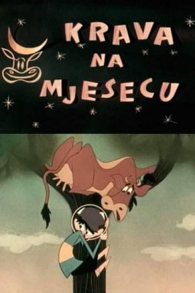 Plakát Kráva na měsíci
