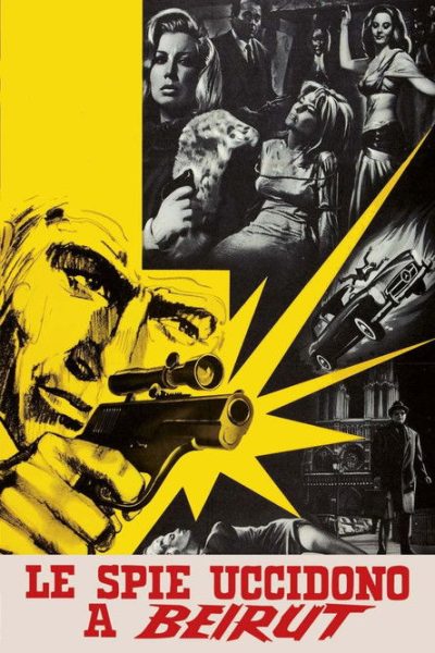 Plakát Le spie uccidono a Beirut