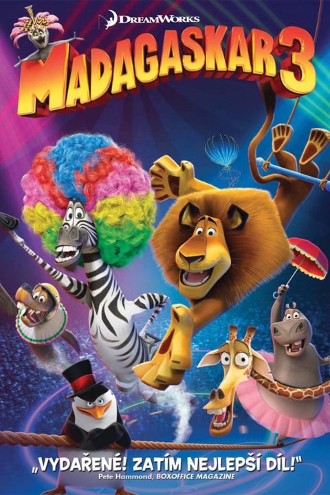 Plakát Madagaskar 3