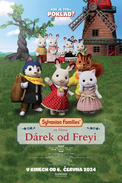 Plakát Sylvanian Families ve filmu: Dárek od Freyi