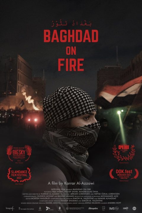 Plakát Baghdad on Fire