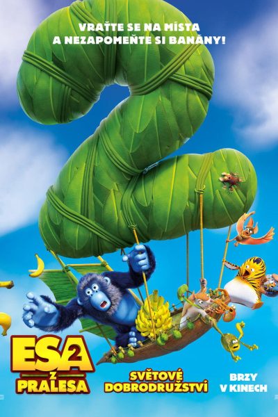 Plakát Esa z pralesa 2: Světové dobrodružství