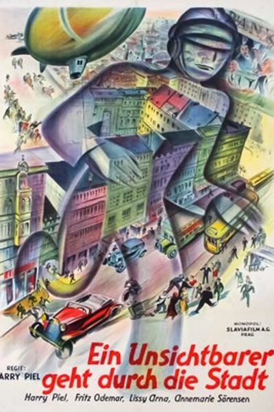 Plakát Neviditelný jde městem