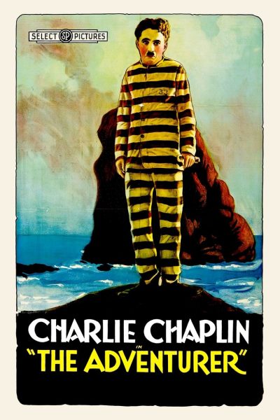 Plakát Chaplin uprchlým trestancem