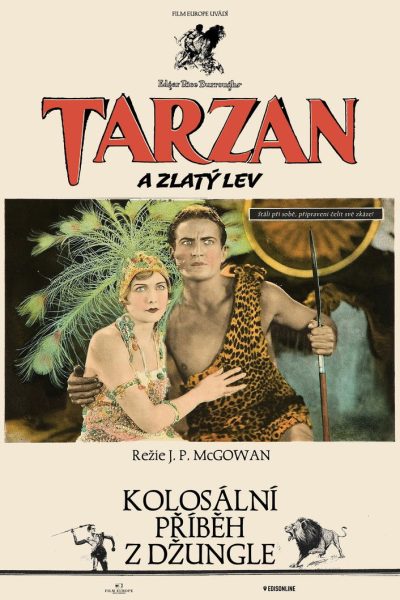 Plakát Tarzan a zlatý lev