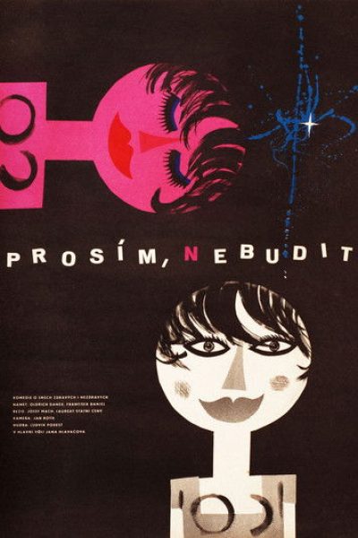 Plakát Prosím, nebudit