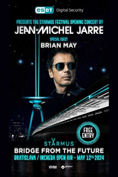 Plakát Jean-Michel Jarre - Starmus: Bridge from the Future