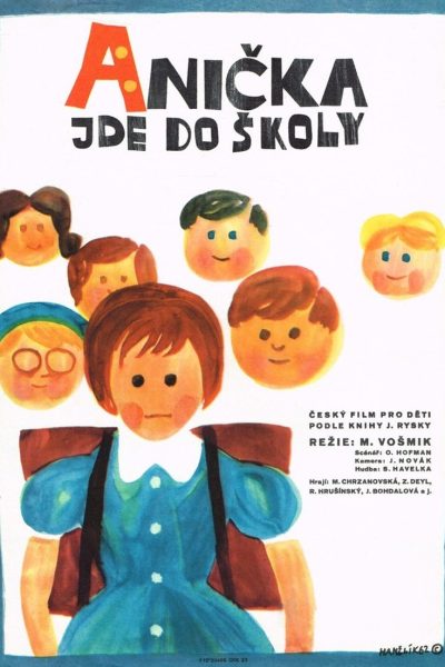 Plakát Anička jde do školy