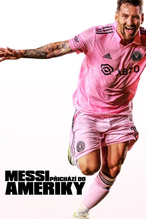 Plakát Messi přichází do Ameriky