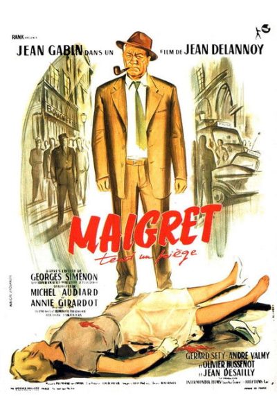 Plakát Maigret klade past