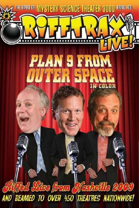 Plakát RiffTrax Live: Plan 9 from Outer Space