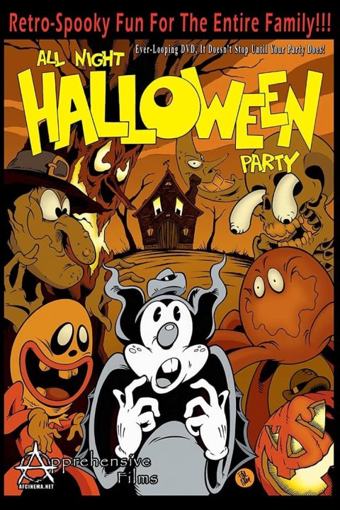 Plakát All Night Halloween Party