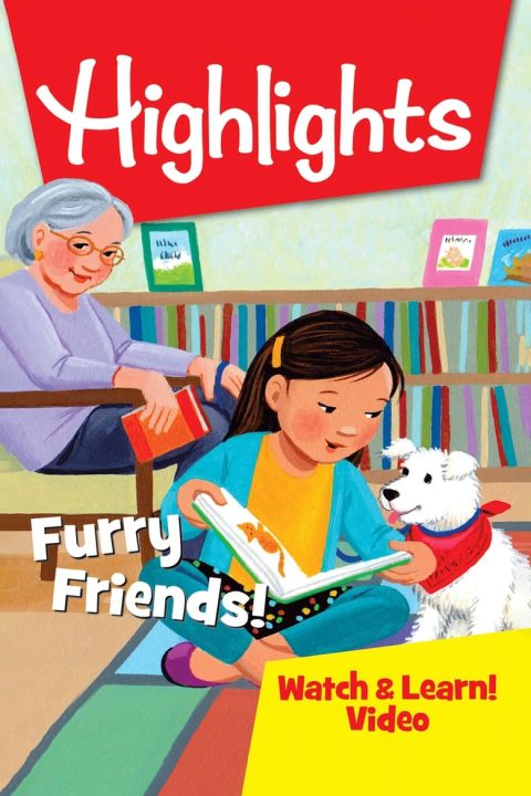 Plakát Highlights Watch & Learn!: Furry Friends!